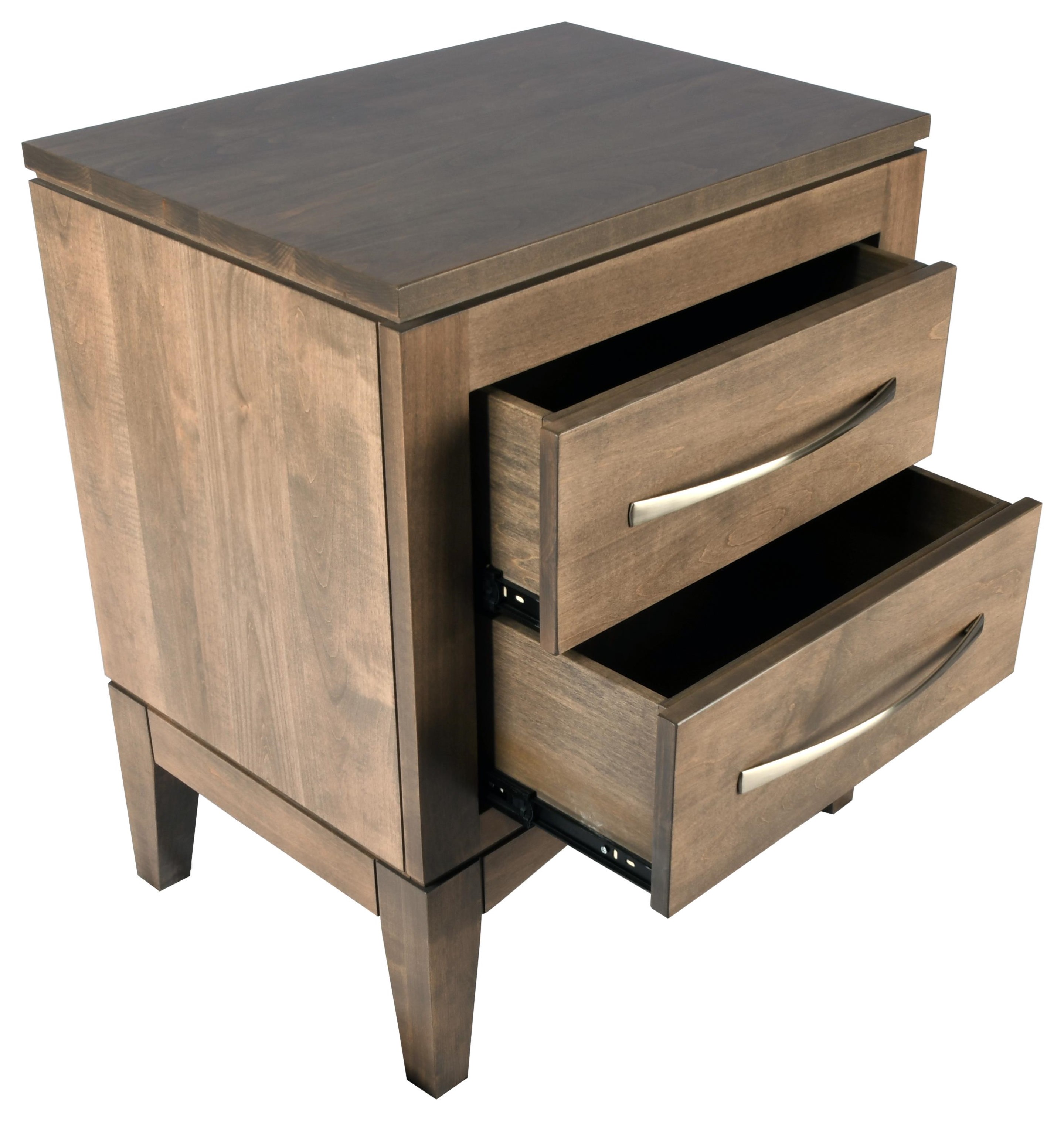 Catalina 978282 2 Drawer Solid Wood Nightstand Furniture